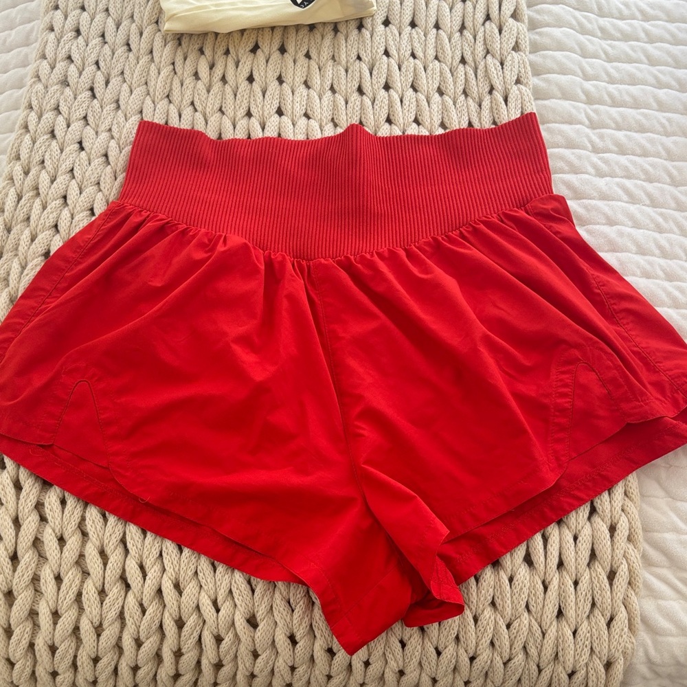 Free people Carpe Diem Shorts - Red Women's Shorts